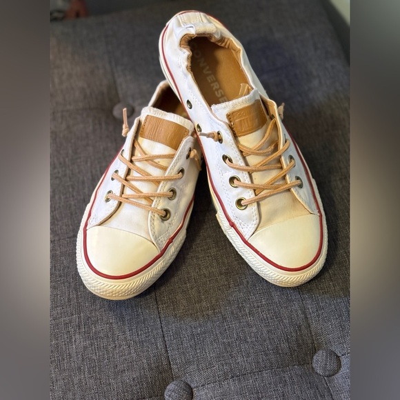 Converse Shoes - Converse Chuck Taylor All Star Shoreline Leather Slip Sneakers Women’s 9